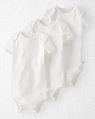 Baby -Pack Organic Cotton Rib Bodysuits