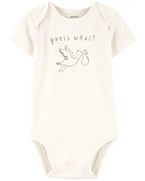 Baby Stork Announcement Bodysuit