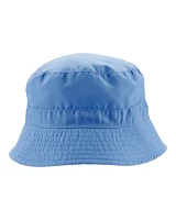 Toddler Tropical Reversible Swim Bucket Hat - Blue