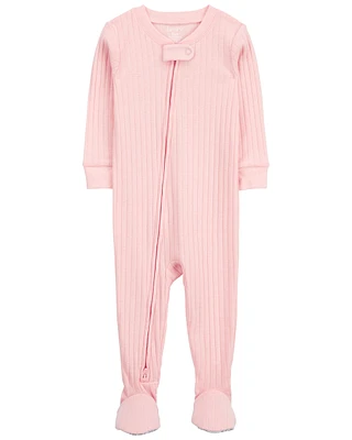 Toddler 1-Piece Cotton Blend Footie Pyjamas