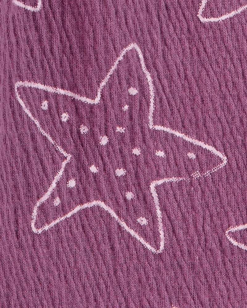 Toddler Starfish Print Romper