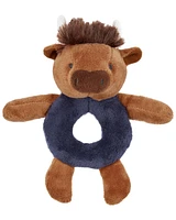 Baby Buffalo Rattle Plush