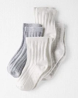 Toddler 4-Pack Slip Resistant Socks