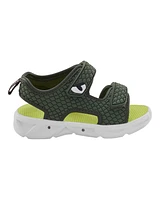 Toddler Rugged Light Up Sandals - Green