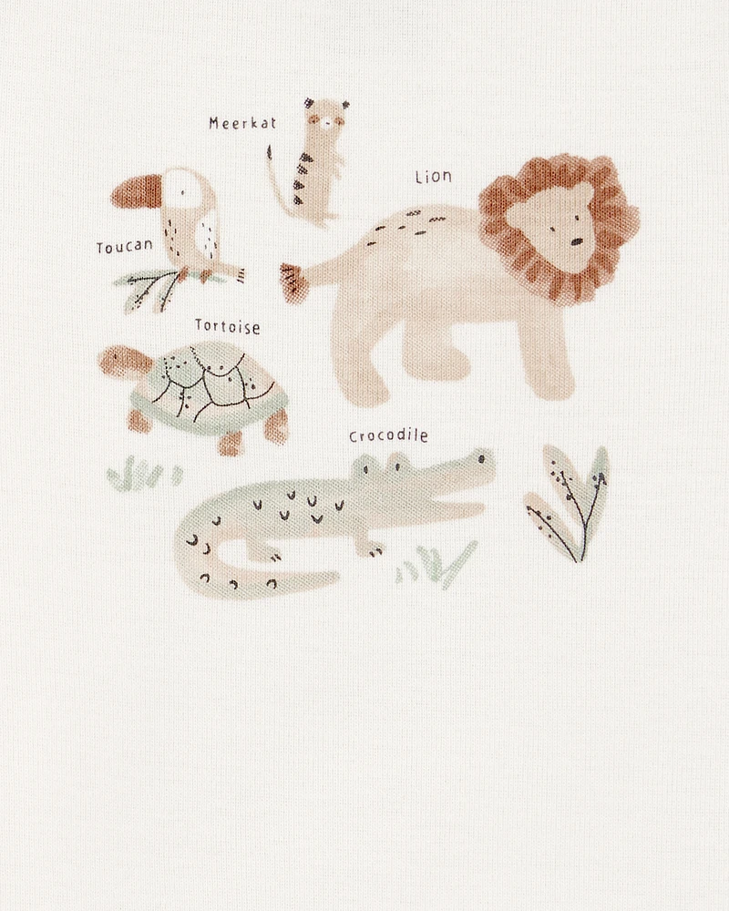 Baby 3-Piece Lion Little Cardigan Set