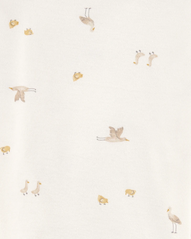4-Pack Stork Long Sleeve Bodysuits