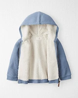 Toddler 
Sherpa Lined Jacket Made with Organic Cotton