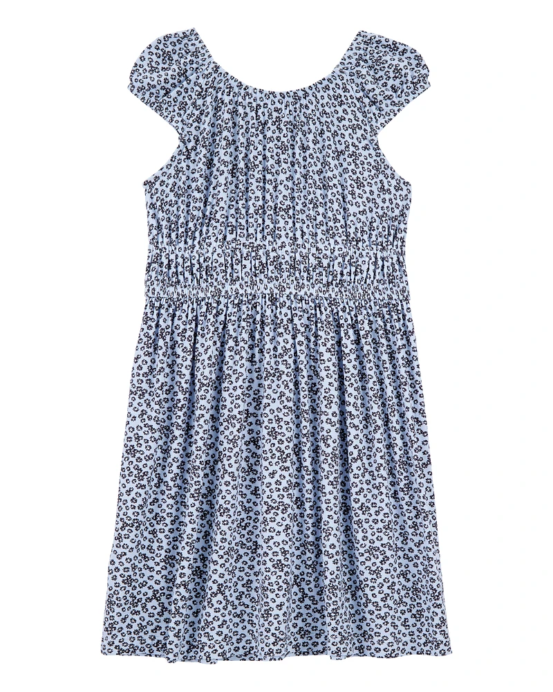 Kid Floral Viscose Dress