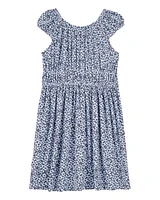 Kid Floral Viscose Dress