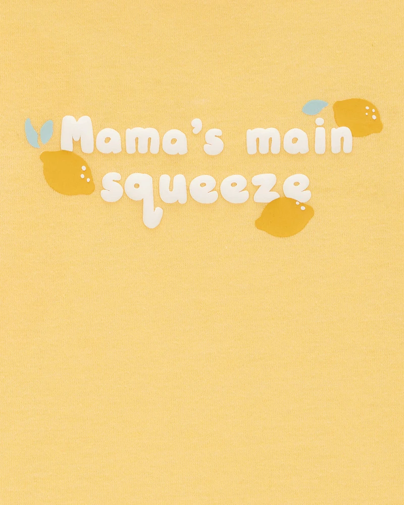 Toddler Girl Mama's Main Graphic Tee
