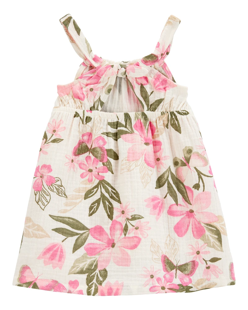 Baby Floral Sleeveless Dress