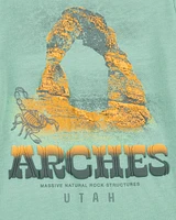 Kid Arches Short-Sleeve Graphic Tee - Green