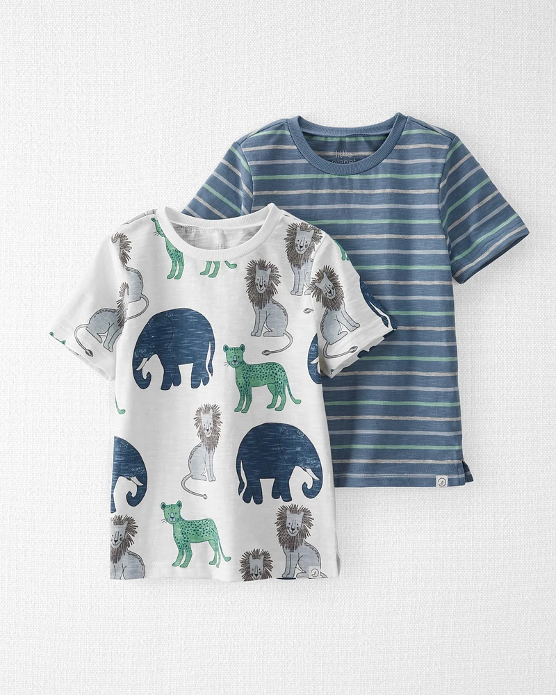 Toddler 2-Pack Organic Cotton Tees