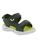 Toddler Rugged Light Up Sandals - Green