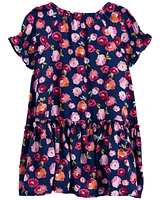 Toddler Floral Drop Waist Dress