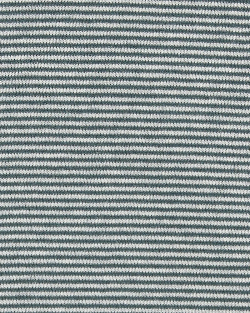 Baby 2-Piece Striped Tee & Corduroy Overall Set