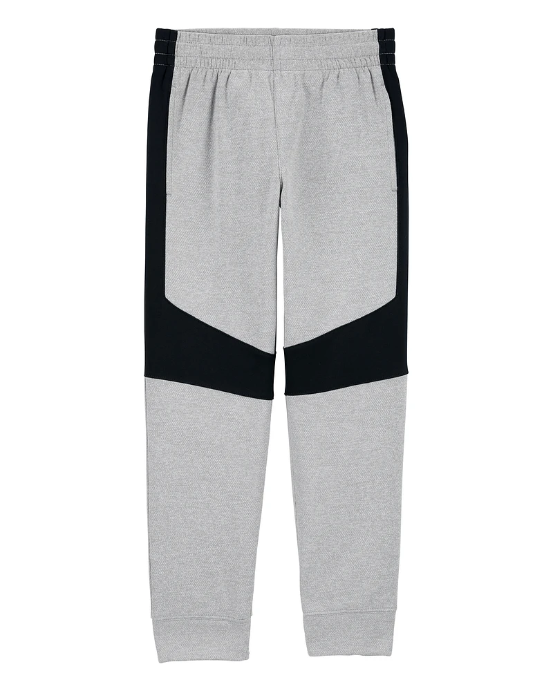 Kid Colourblock Active Mesh Pants