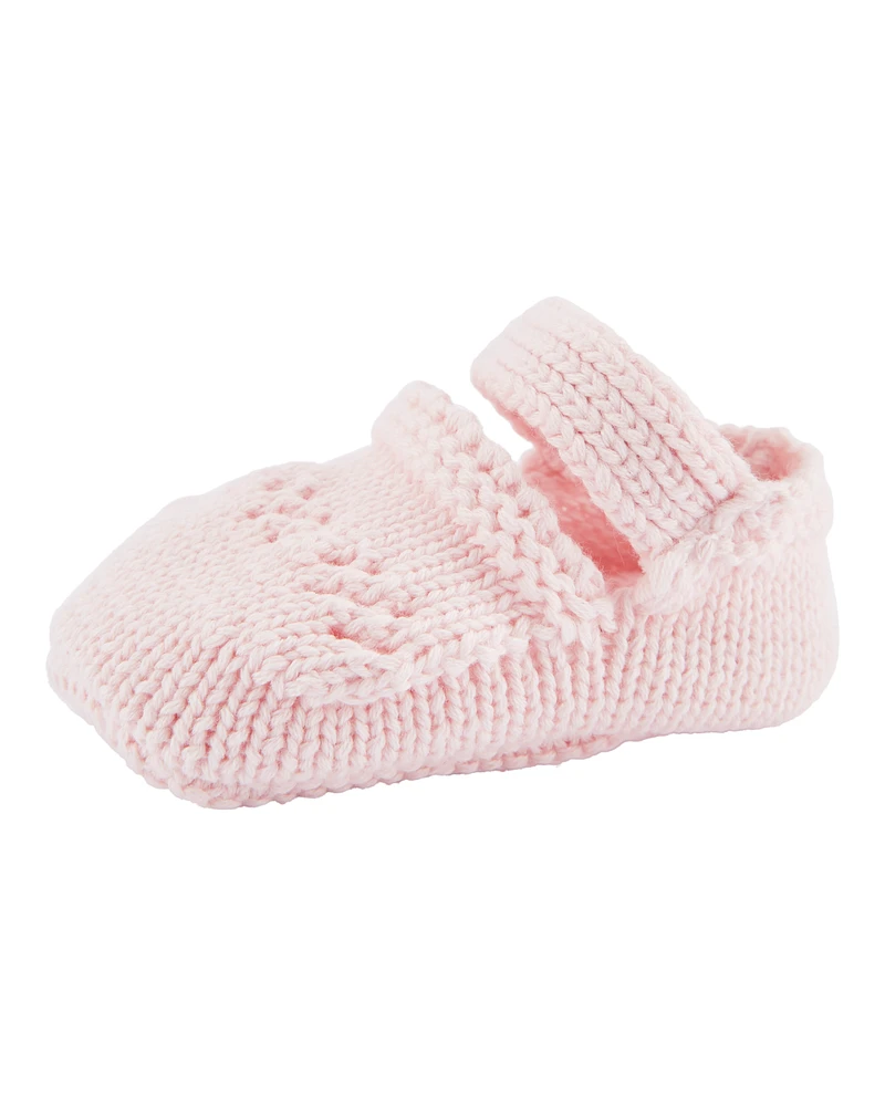 Baby Crochet Mary Jane Booties