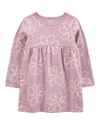 Toddler Floral Jersey Dress