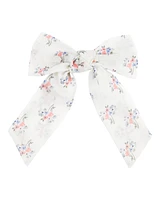 Toddler Floral Bow Clip