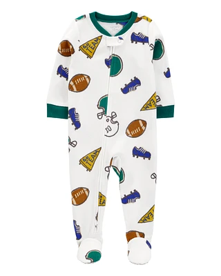 Baby 1-Piece Sport Fleece Footie Pyjamas