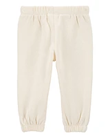 Baby Glitter Pull-On Fleece Joggers