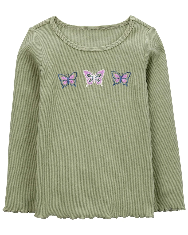 Butterfly Long-Sleeve Tee