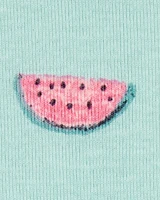 Toddler 4-Piece Watermelon Print 100% Snug Fit Cotton Pyjamas
