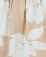 Floral Print LENZING™ ECOVERO™ Dress