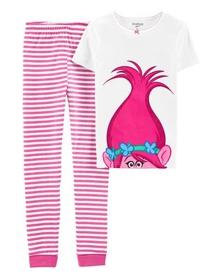 Kid 2-Piece Trolls™100% Snug Fit Cotton Pyjamas