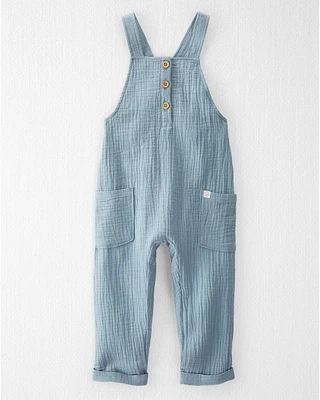 Toddler Organic Cotton Gauze Overalls