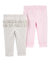 Baby 2-Pack Cotton Pants