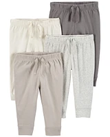 Baby 4-Pack Pull-On Pants