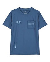 Kid Solid Short-Sleeve Tee - Navy