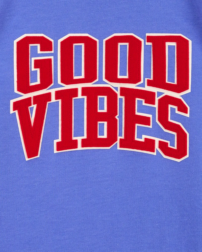 Kid Good Vibes Pullover Sweatshirt