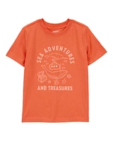 Toddler Sea Adventures Short-Sleeve Graphic Tee - Orange