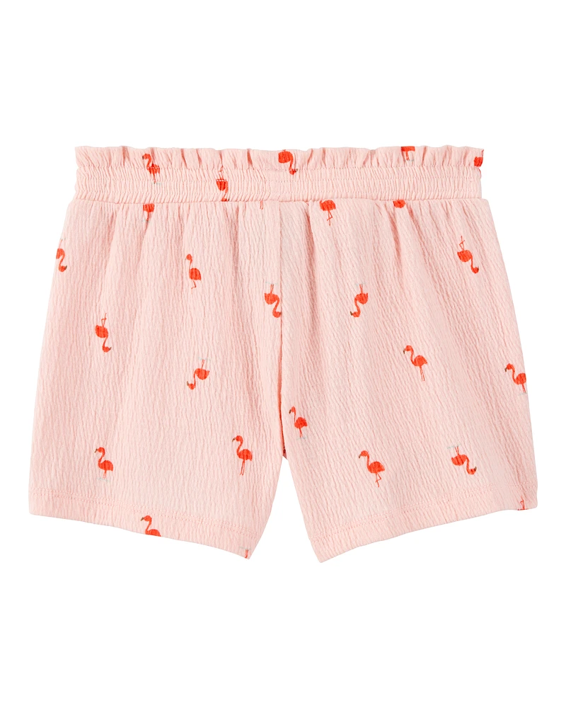Toddler Flamingo Play Short