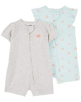 2-Pack Rompers