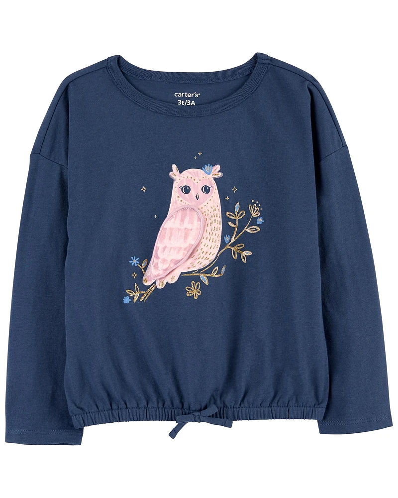 Owl Jersey Tee