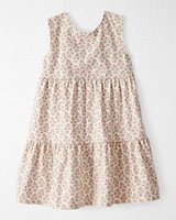 Toddler Organic Cotton Floral-Print Dress