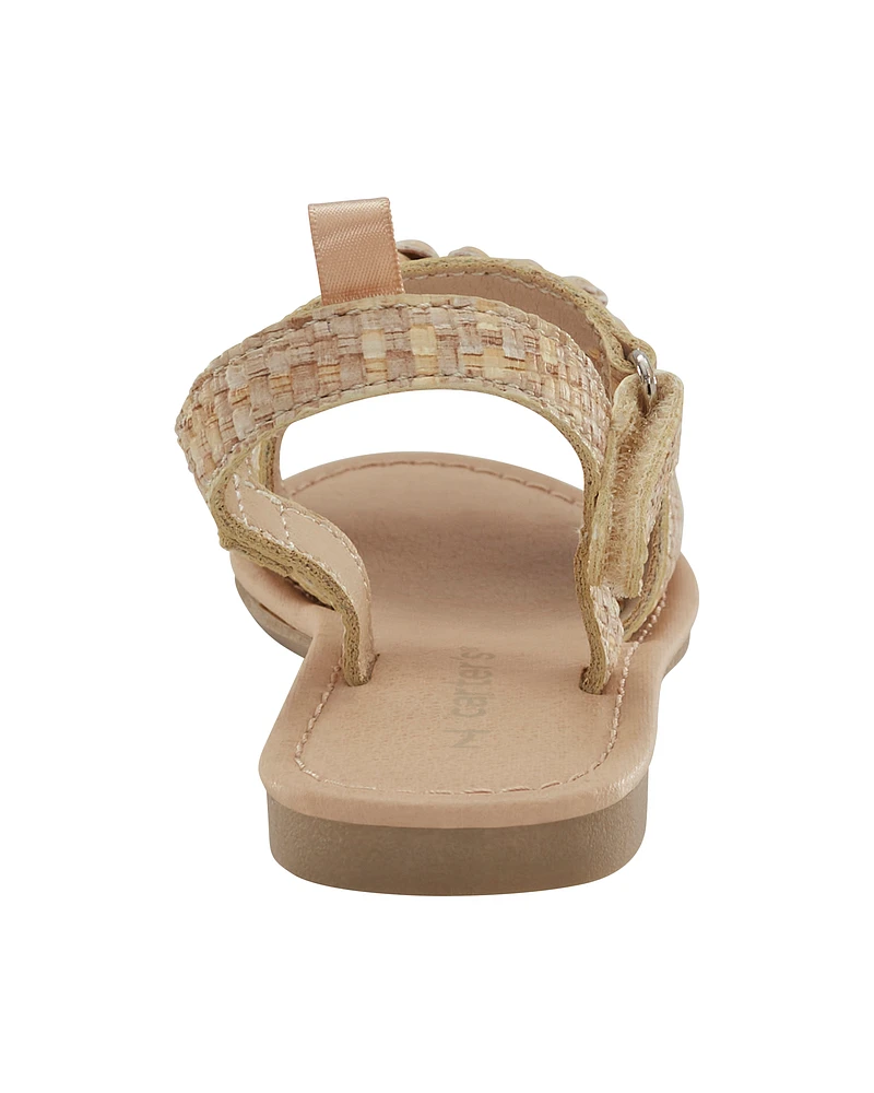 Toddler Casual Sandals - Tan