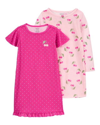 Kid 2-Pack Nightgowns