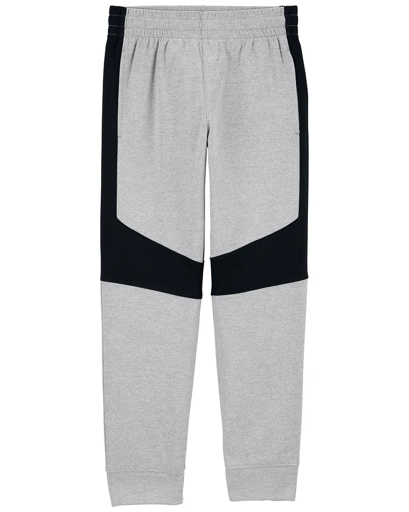 Kid Colourblock Active Mesh Pants