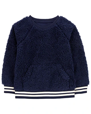 Toddler Sherpa Fleece Pullover