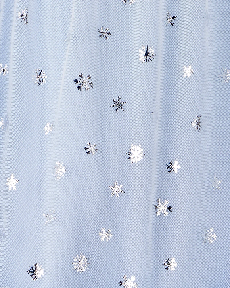 Toddler Girl Snowflake Ice Queen Tulle Dress