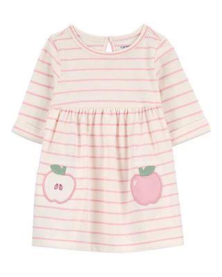 Baby Striped Apple Dress