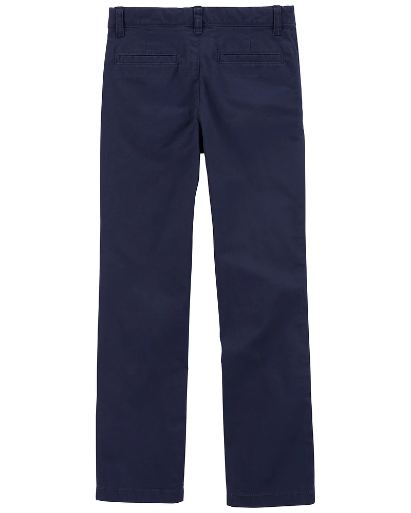 Kid Flat-Front Pants