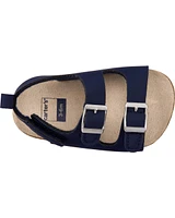 Baby Buckle Faux Cork Sandals