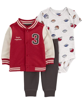 Baby 3-Piece Little Jacket Set