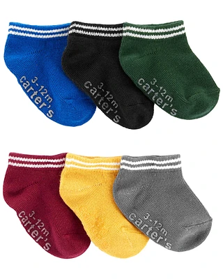 Baby 6-Pack Ankle Socks